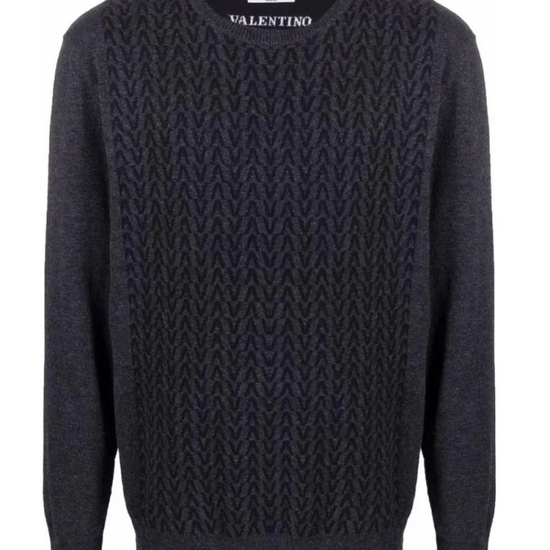 Valentino SS22 Sweater Men's Black-4