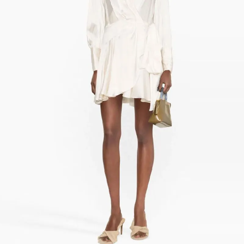 Zimmermann Long Sleeved Dresses Women's White-1