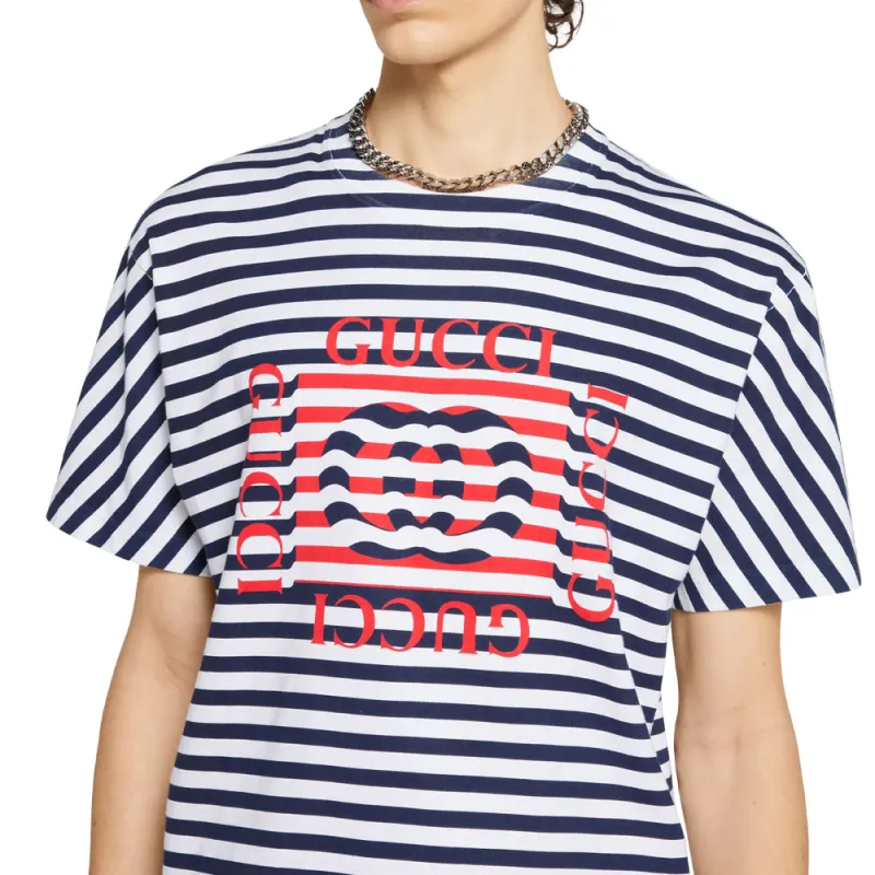 GUCCI FW25 T Shirt Men's Multicolor-4