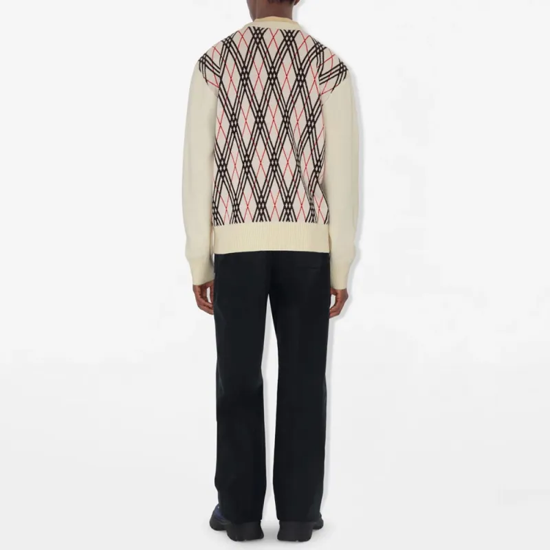 Burberry SS25 Knitwear Men's Chalk White-2