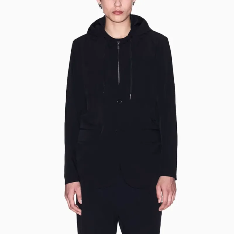 ARMANI EXCHANGEAE SS25 Business Suit Coat Men's Black-2