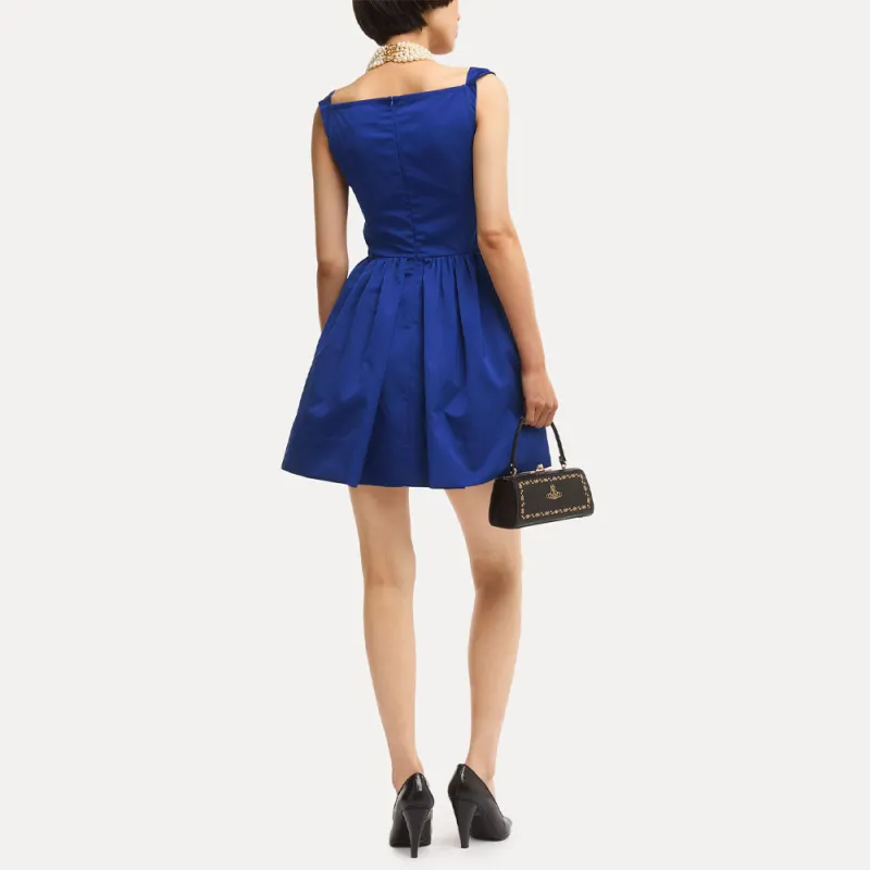 Vivienne Westwood SS25 Sleeveless Dress Women's Blue-3