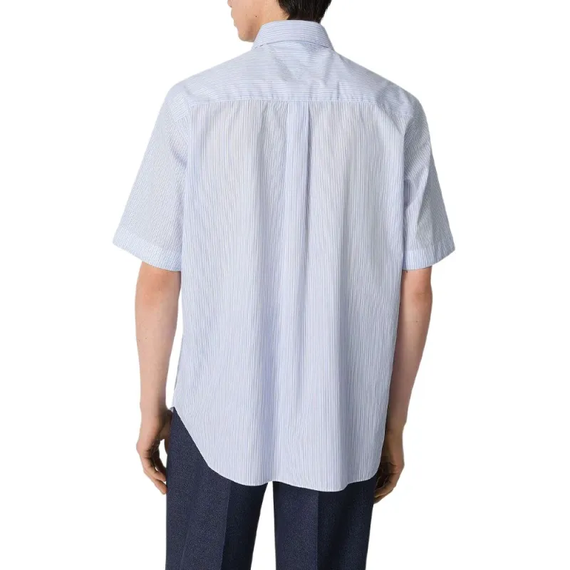Bottega Veneta SS25 Shirt Men's Blue-1