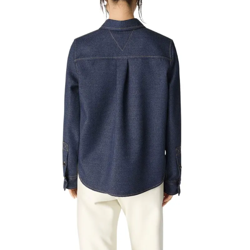 Bottega Veneta SS25 Shirt Women's Dark Indigo-1