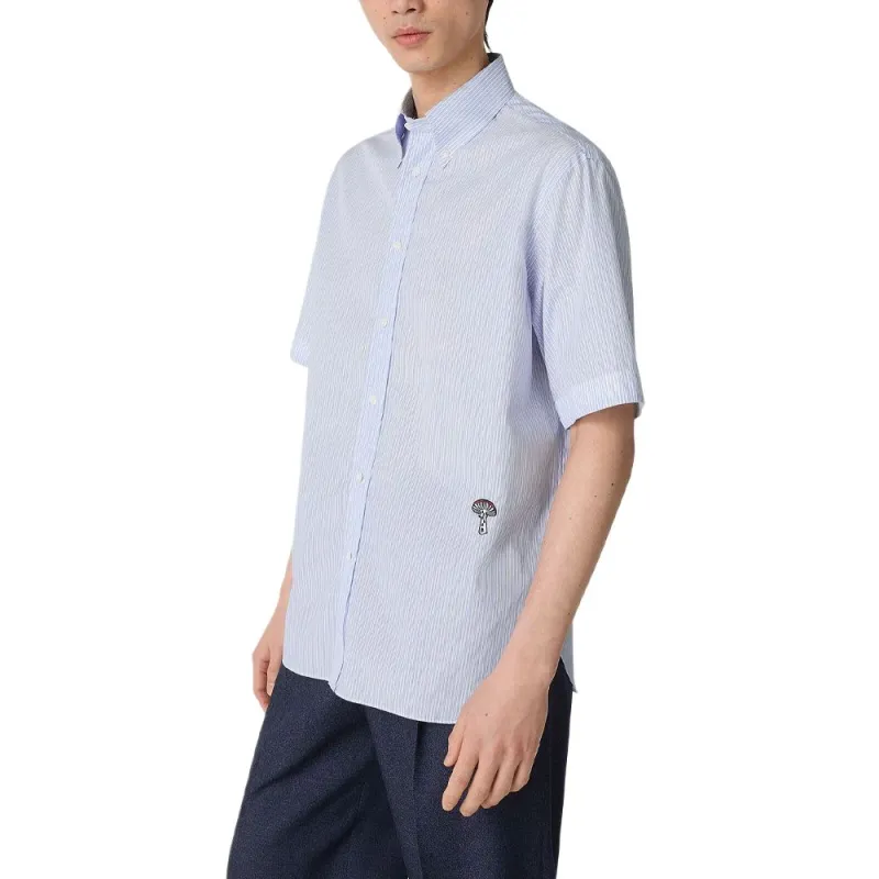 Bottega Veneta SS25 Shirt Men's Blue-2