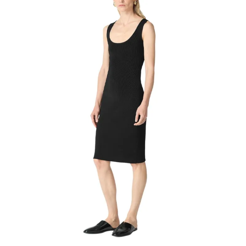 Bottega Veneta SS25 Sleeveless Dress Women's Black-2