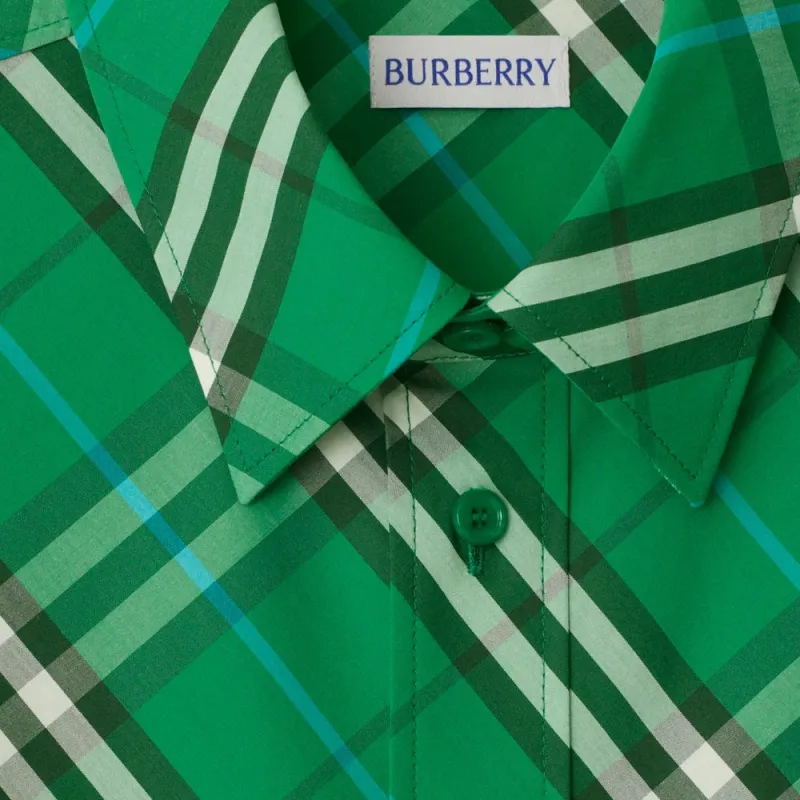 Burberry SS25 Shirt Men's Green-3