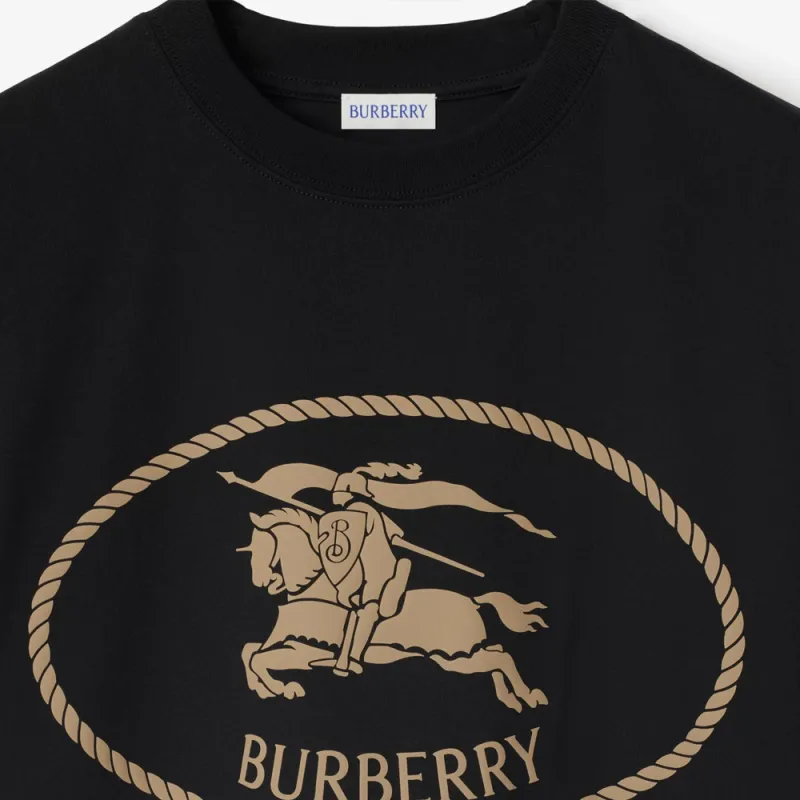 Burberry SS25 T Shirt Men's Black-4