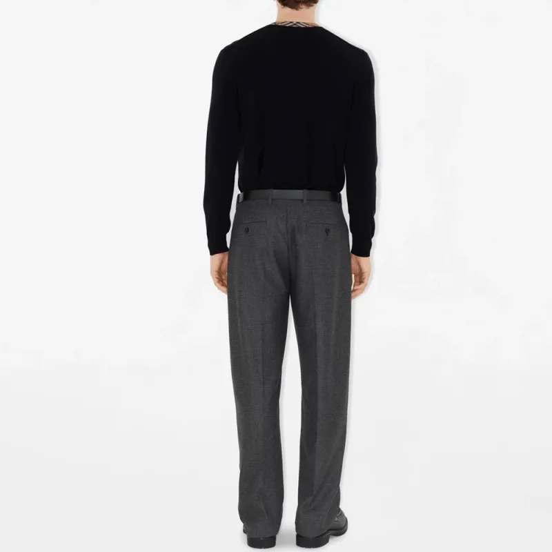 Burberry SS25 Sweater Men's Marine Blue-2