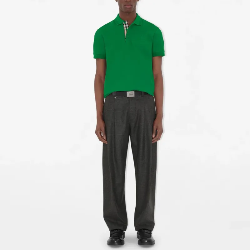Burberry SS25 Polo Shirt Men's Green-1
