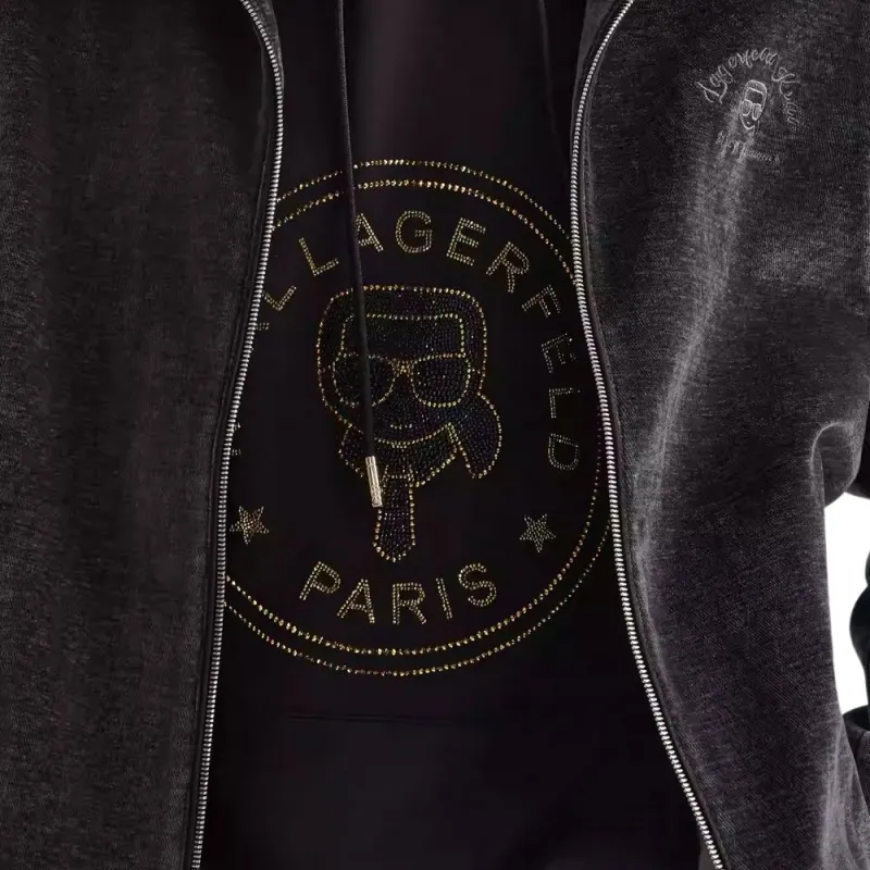 KARL LAGERFELD FW24 Jackets & Coats Men's Dark Gray-4
