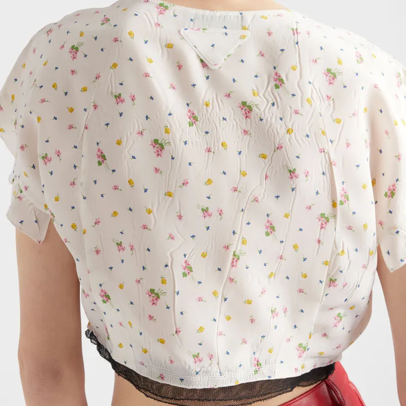 PRADA Shirts Women's White-4
