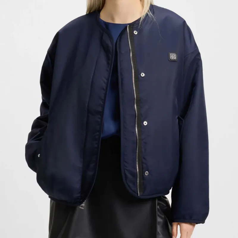 HUGO BOSS Jackets & Coats Women's Dark Blue-3