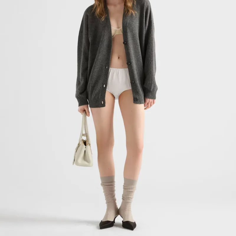 PRADA Underpants Women's 1 Pack Gray White-1