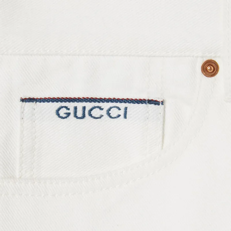 GUCCI Jeans Men White-6
