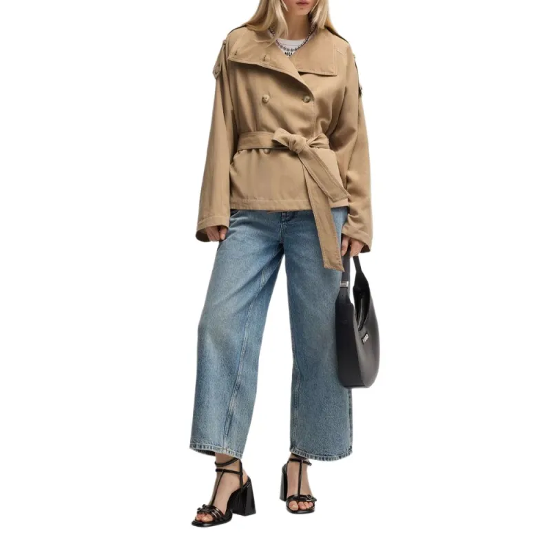 HUGO BOSS Jackets & Coats Women's Beige-3