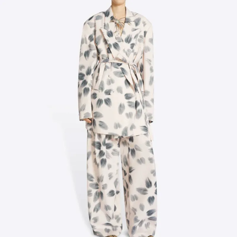 DRIES VAN NOTEN Business Suit Coat Women's White-1