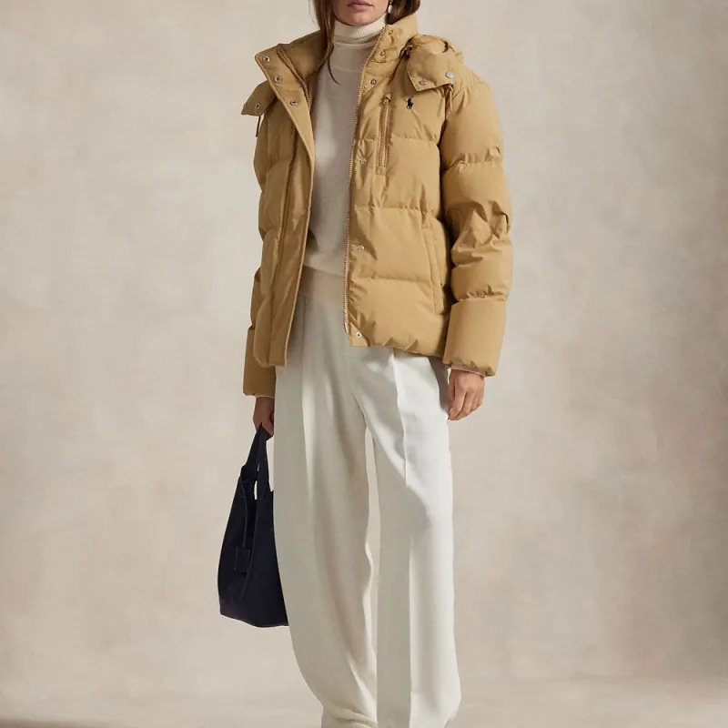 Polo Ralph Lauren Down Jacket Women's Khaki-3