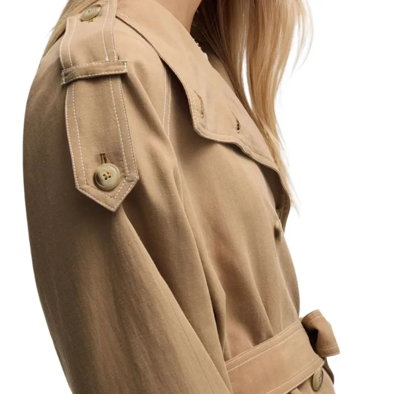 HUGO BOSS Jackets & Coats Women's Beige-5