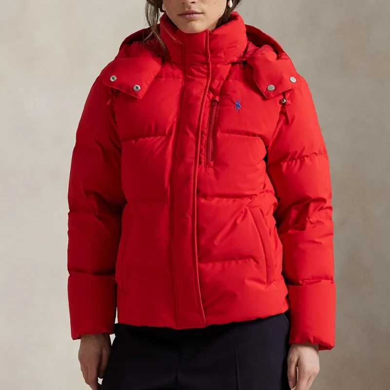 Polo Ralph Lauren Down Jacket Women's Red-1