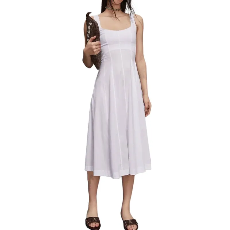 Patrizia Pepe Poplin Midi Dress-1