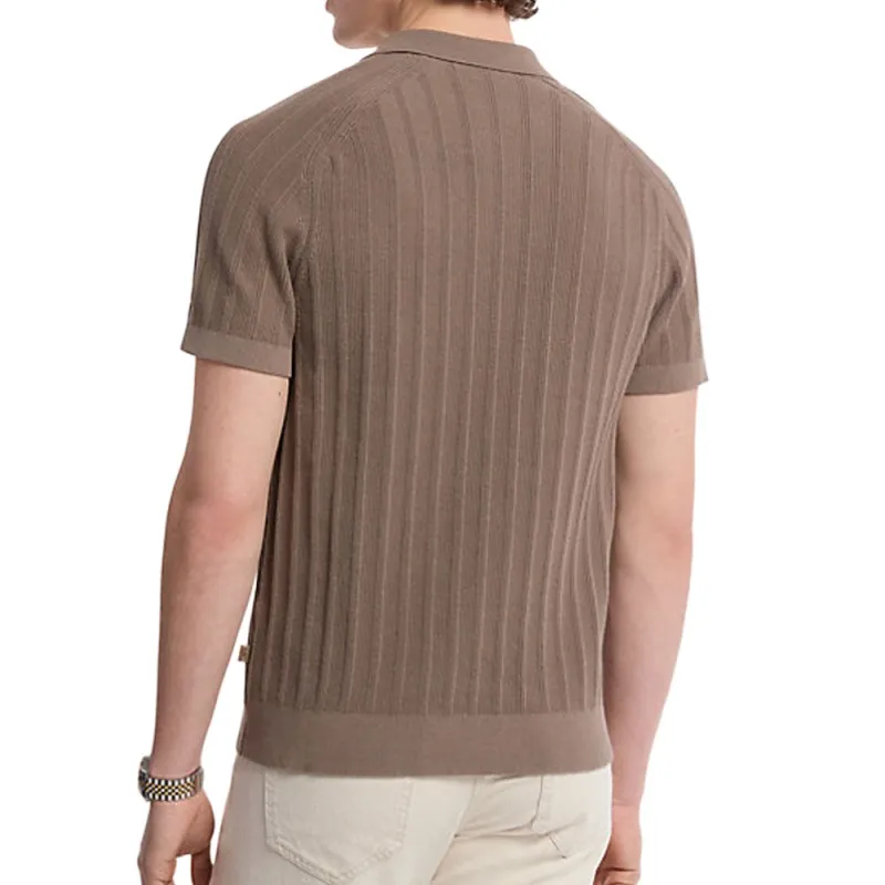 MICHAEL KORS Polo Shirt Men's Brown-1