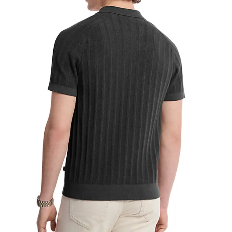 MICHAEL KORS Polo Shirt Men's Black-1