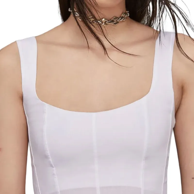 Patrizia Pepe Poplin Midi Dress-4