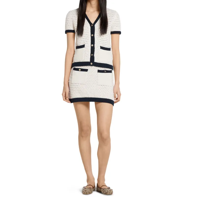 GUCCI FW25 Casual Short Skirts Women's White-3