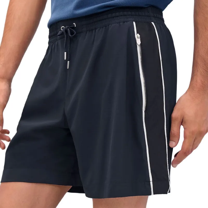HERMES SS25 Casual Shorts Men's Marine Blue-3