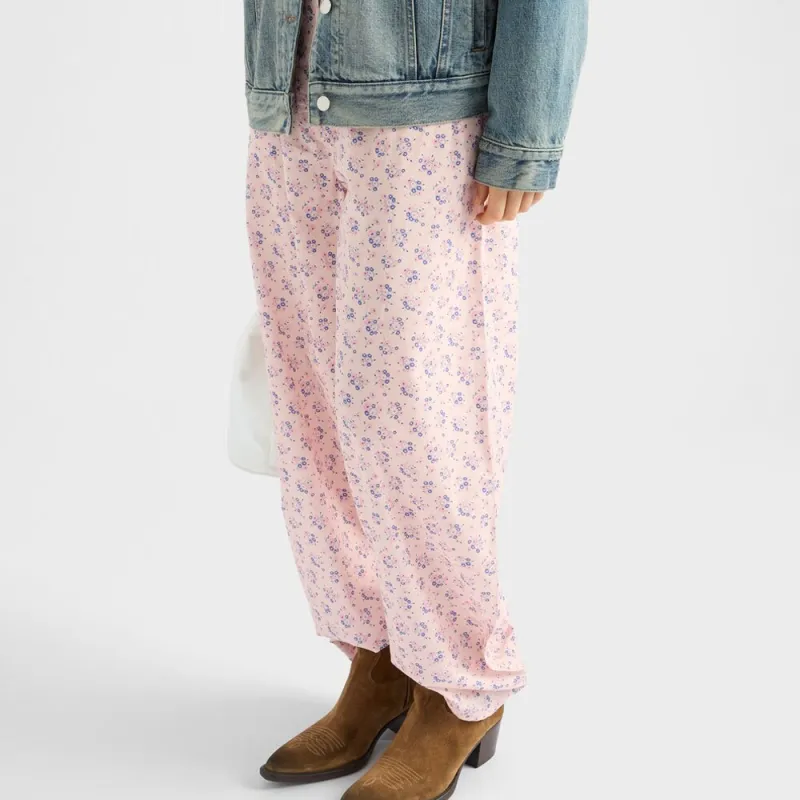 PRADA Casual Pants Women's Pink-3