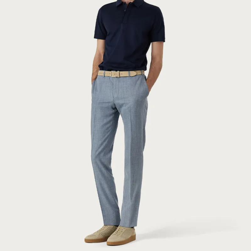 CANALI Suit Trouser Men's Light Blue-1