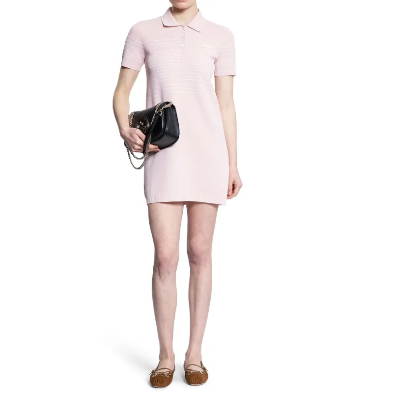 GUCCI Striped detailing Mini Dress-2