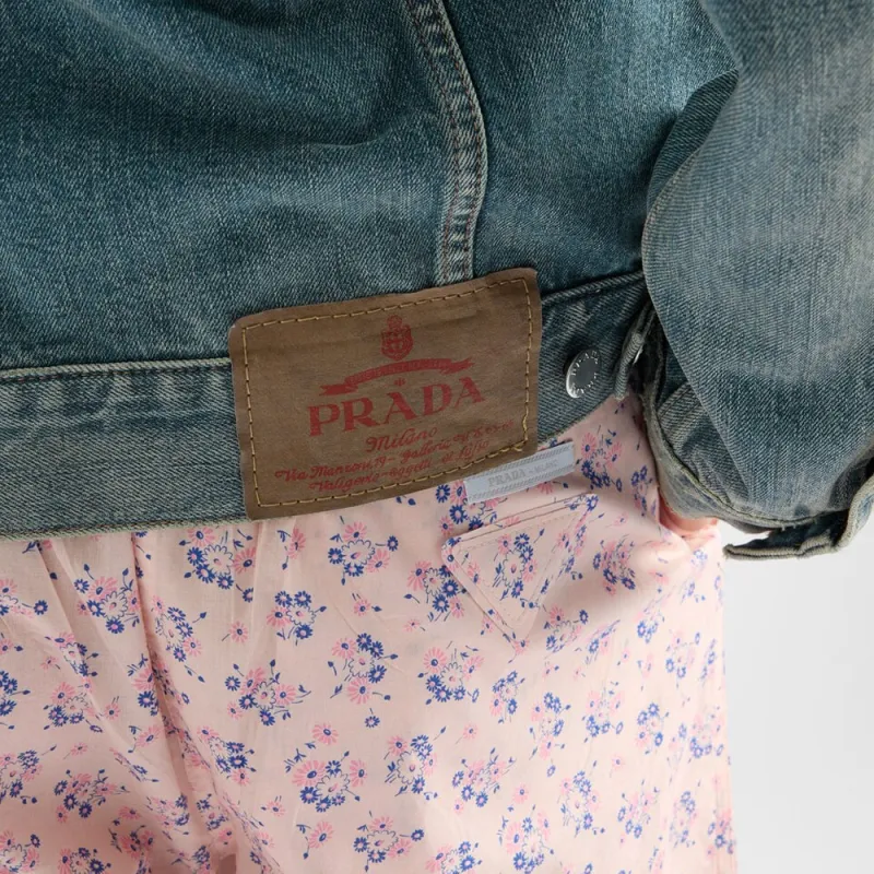PRADA Casual Pants Women's Pink-4