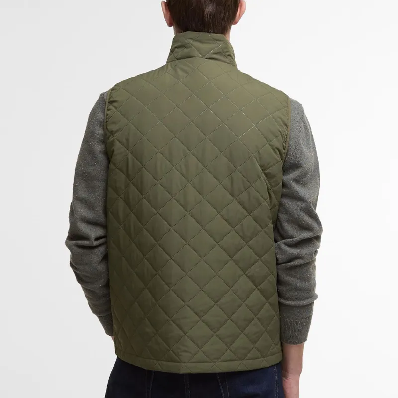 BARBOUR Vests Men Army Green-2