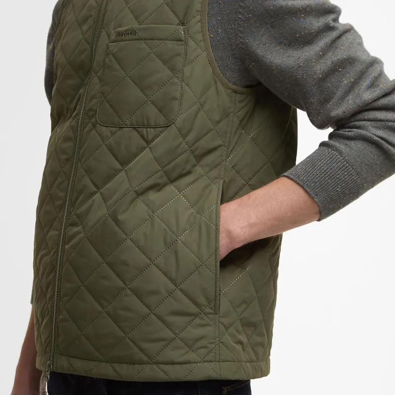 BARBOUR Vests Men Army Green-5