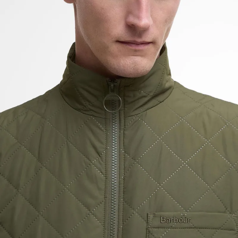 BARBOUR Vests Men Army Green-4