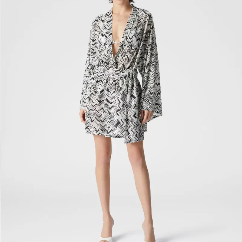 MISSONI Zigzag Cover Up Dress-1
