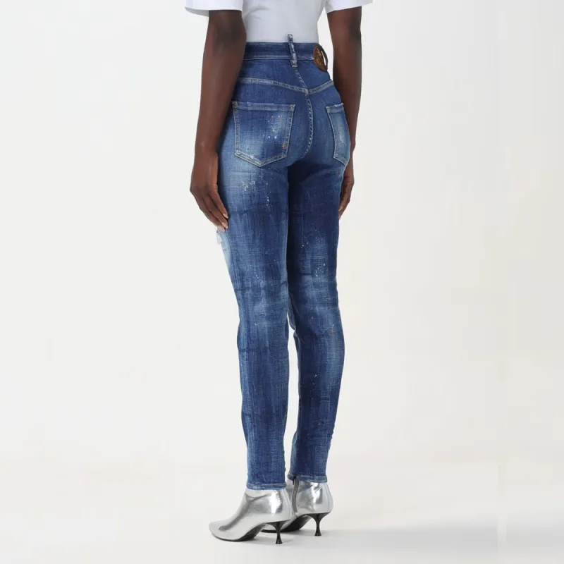 DSQUARED 2 Distressed Tapered Jeans-3