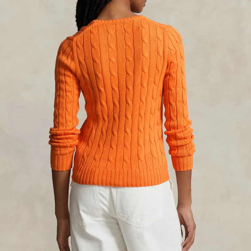 Polo Ralph Lauren Sweater Women's Sun Orange-2