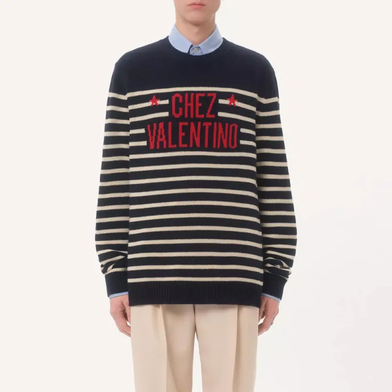 Valentino Chez motif Sweater-2