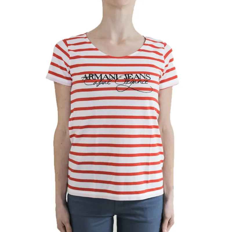ARMANI JEANS T Shirt Women's Pink-1