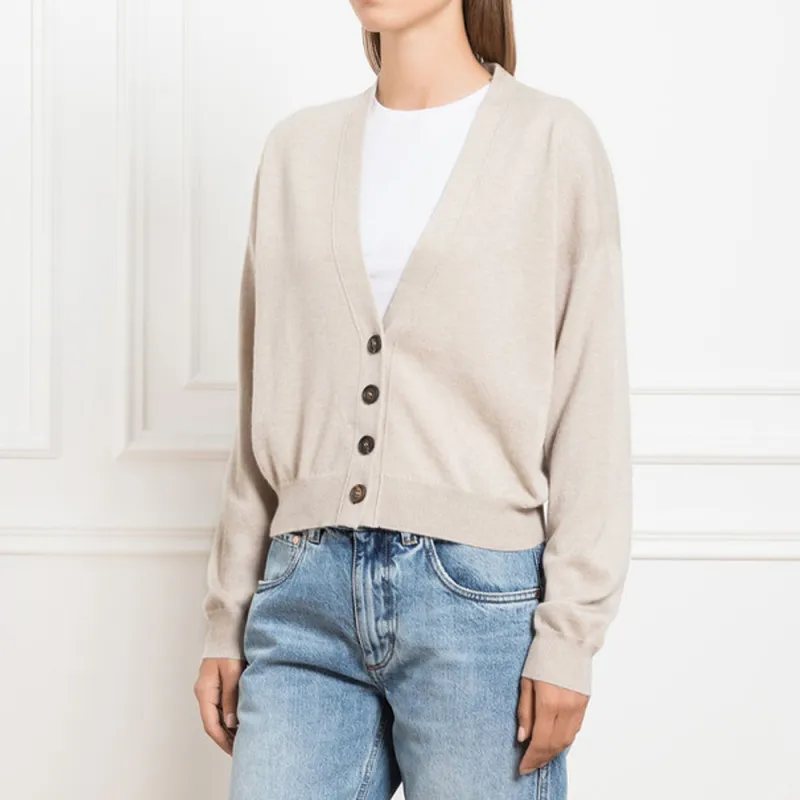 Brunello Cucinelli SS23 Sweater Women's Beige-3