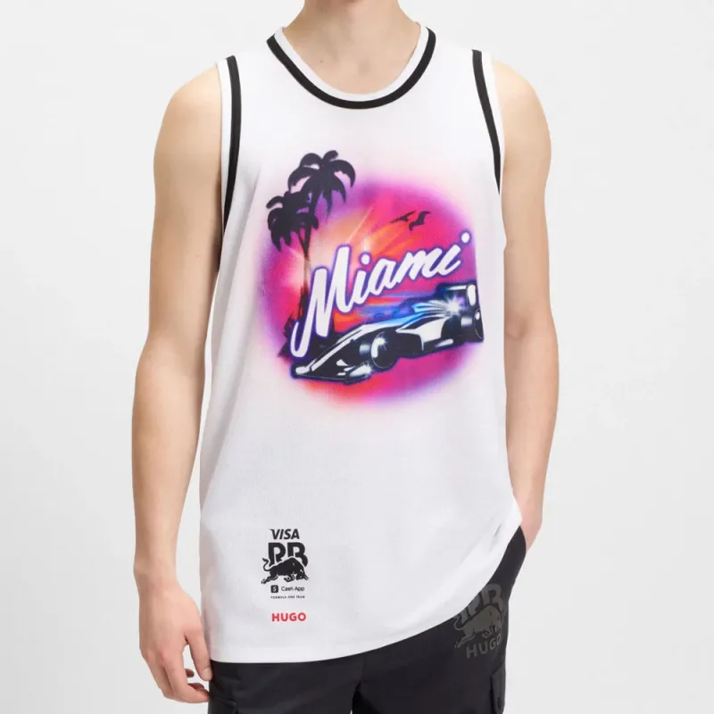 HUGO BOSS Tank Tops Men White-4