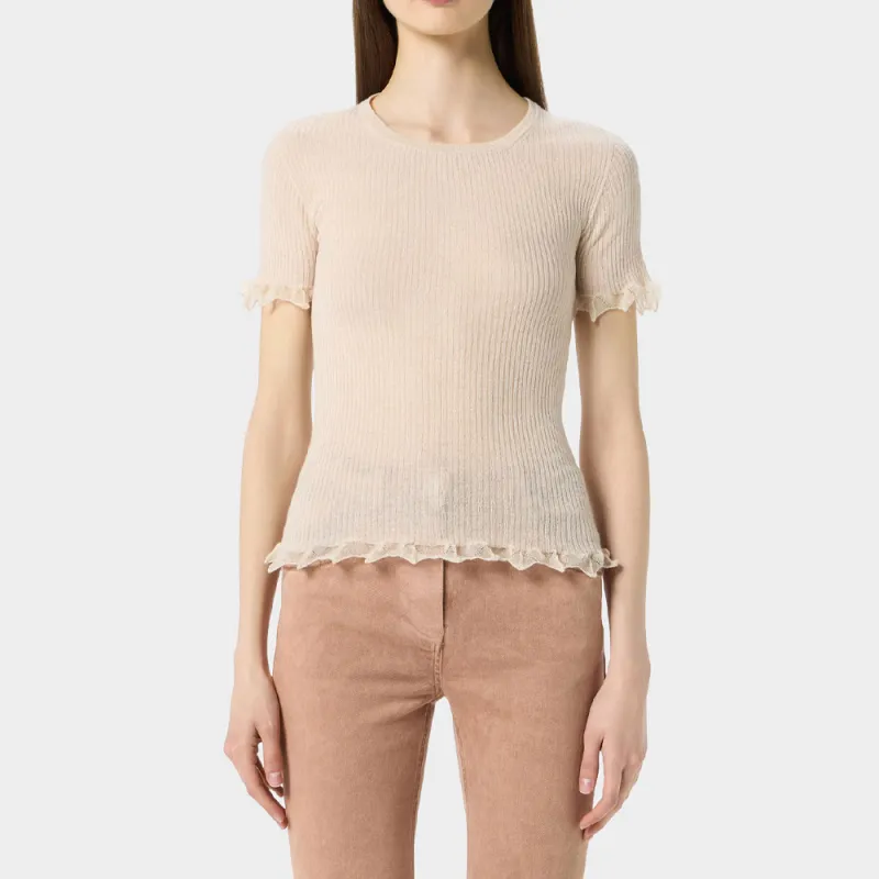 Blumarine Sweater Women's Beige-1