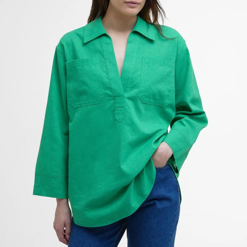BARBOUR Shirts Women's Green-1