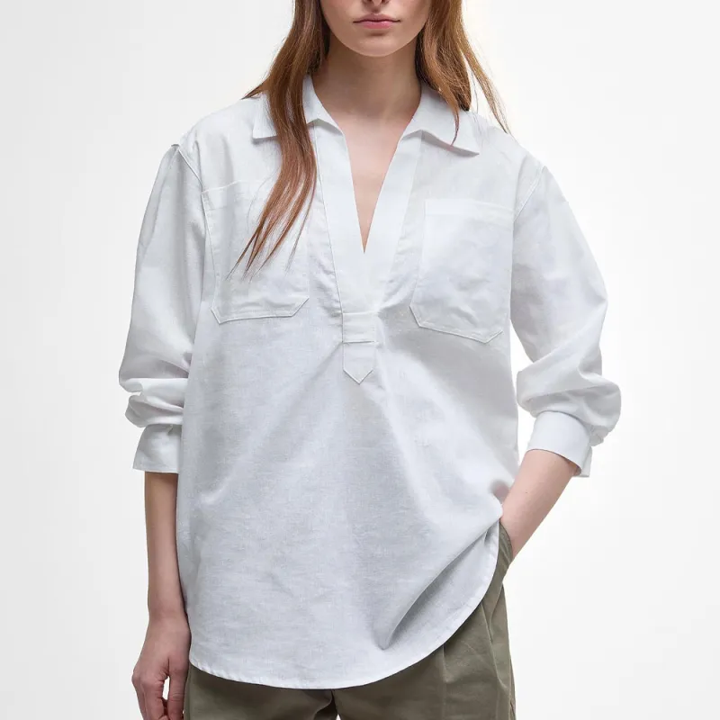 BARBOUR Shirts Women's White-1