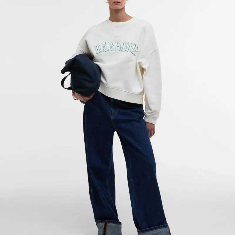 BARBOUR Sweatshirt Women's Beige-2