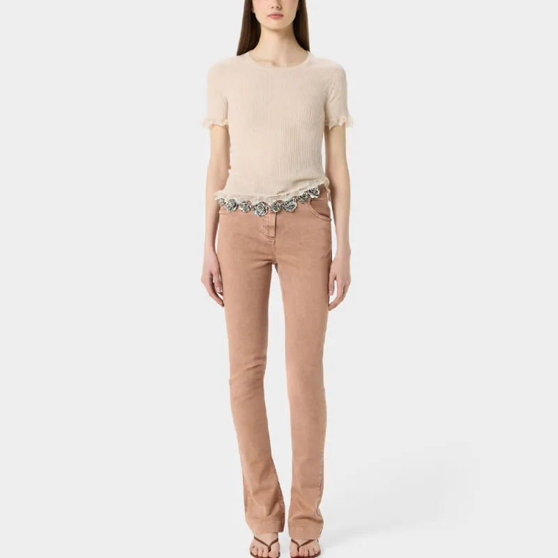 Blumarine Sweater Women's Beige-2