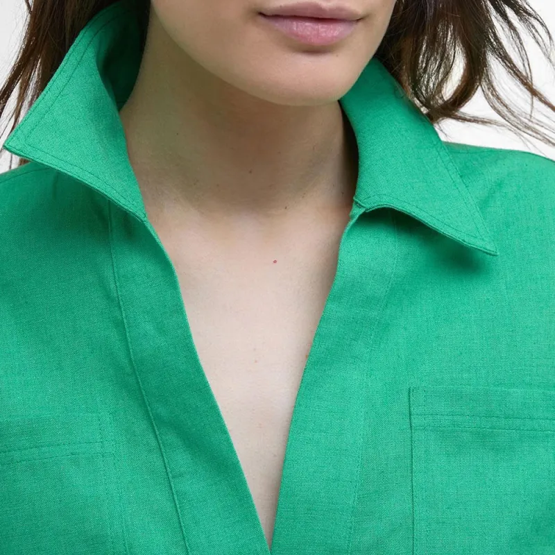 BARBOUR Shirts Women's Green-4